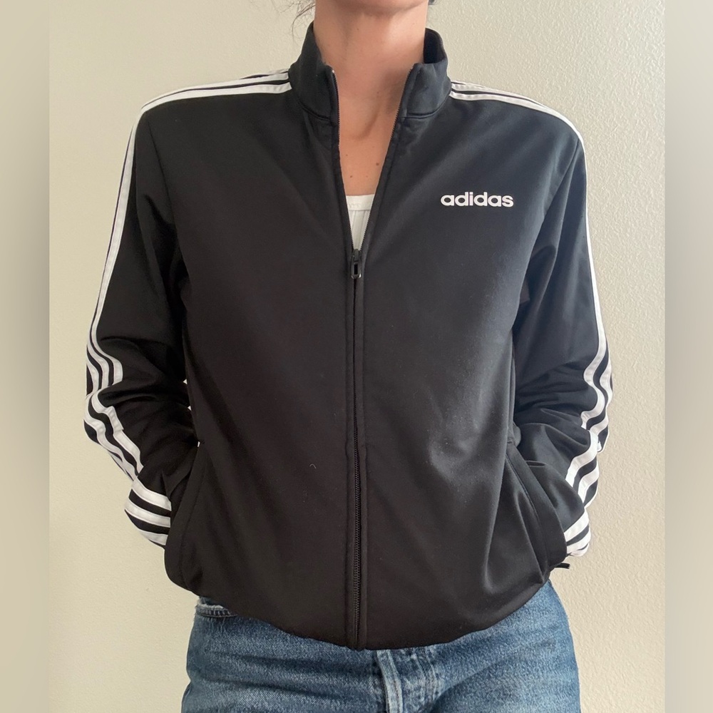 Adidas Black Track Jacket